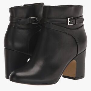Bella Vita Black Ankle Booties women’s size 8